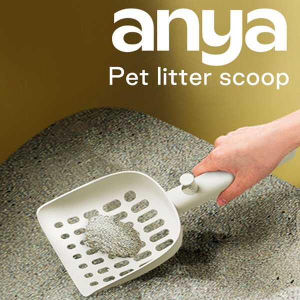 Cat Litter Scoop Modern PP Plastic Pet Poop Scooper Portable Pet Waste Cleaning Tool Wholesale