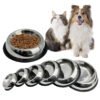 Large Capacity and Durability Water Feeding Bowl Outdoor Pet Bowl Cat and Dog Bowl 300ML
