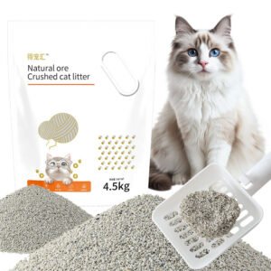 Best-selling Products Ore Broken Cat Litter High Quality Odorless Strong Absorbent Fast Condensation Natural Cat Litter
