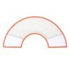 High Quality PU Plastic Cat E-collar Cute Solid Pattern Elizabethan Collar Soft New Protective Cone Recovery for Dogs and Cats