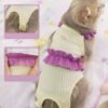 Pet Clothes Comfortable Cotton Pet Cat Cloth Pet Supplies Eco-friendly