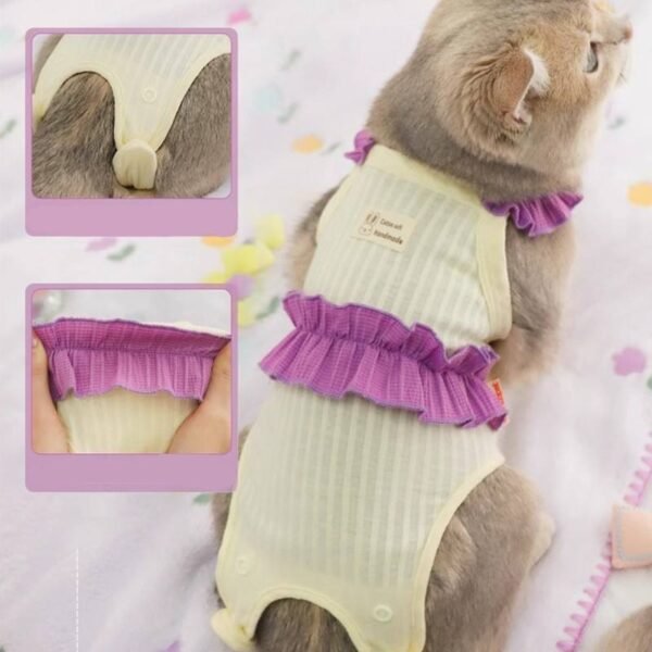 Pet Clothes Comfortable Cotton Pet Cat Cloth Pet Supplies Eco-friendly