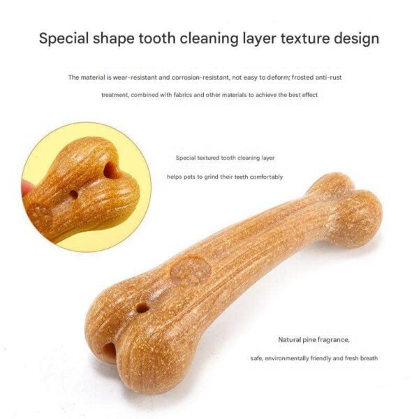 Hbf848d14503841f8945781cf3e5f5472w.jpg Dog Chew Bone Toy Teething Stick Pine Glue Stick Teeth Natural Remove Breath Wear Resistant Bite Solid Doy Chew Toy
