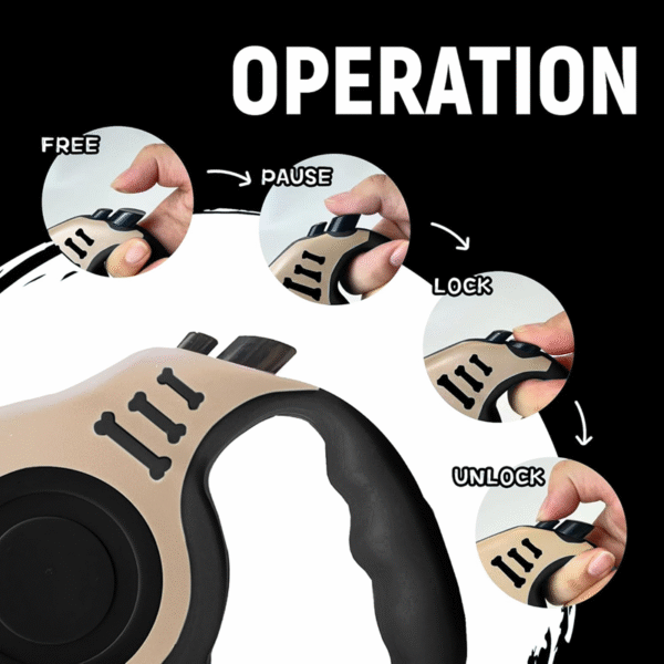 High Quality Pet Product Pet Walking Automatic Dog Chain Retractable Dog Leash