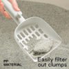 Cat Litter Scoop Modern PP Plastic Pet Poop Scooper Portable Pet Waste Cleaning Tool Wholesale