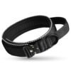 Tactical Dog Collar No Pull Adjustable Pet Training Walking Neck Strap