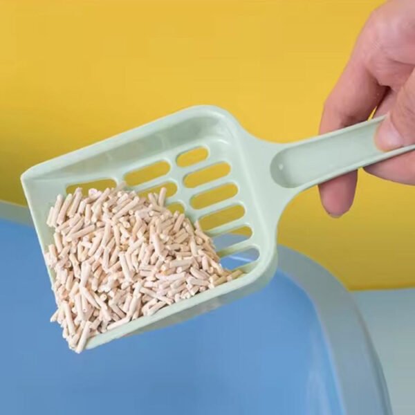 Amaz Hot Selling Plastic Cat Litter Shovels Pet Cleaning Scoops